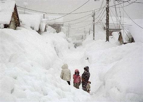 How Much Does It Snow In Japan