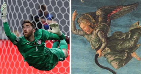 Account Finds Funny Similarities Between Sports and Classic Art