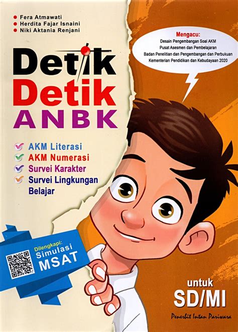 Jual Buku Detik Detik Anbk Sd Mi Akm Literasi Akm Numerasi Survei