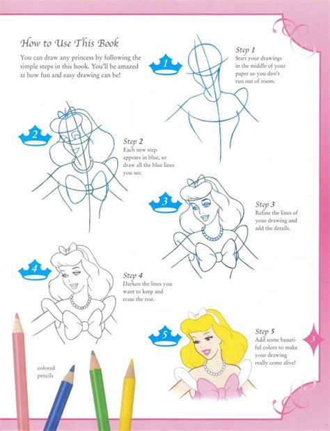 How To Draw Disney Princesses