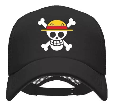 Gorras De One Piece Mugiwara Monkey D Luffy Jolly Roger Meses Sin