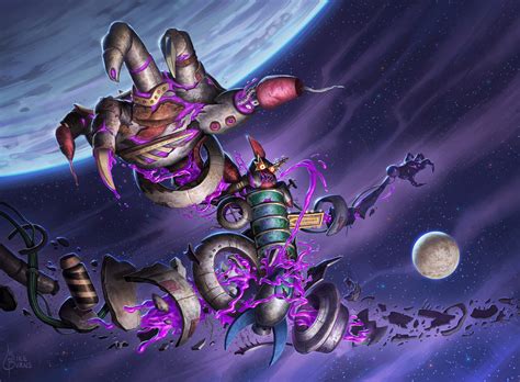 Animate Graveyard Mtg Art From Unfinity Set By Mike Burns Art Of