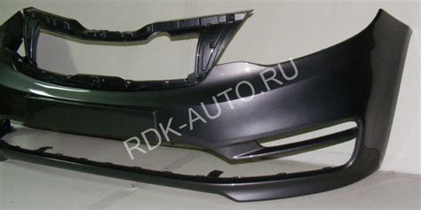 Бампер передний Киа Рио-3 (2015-2017) цвета Carbon Grey SAE