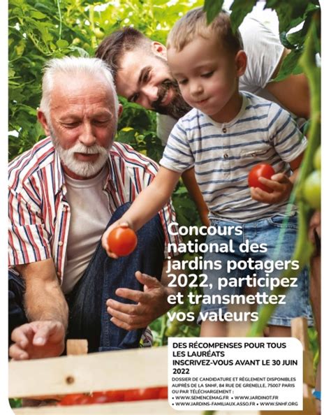 Et Si Vous Participiez Au Concours National Des Jardins Potagers 2022