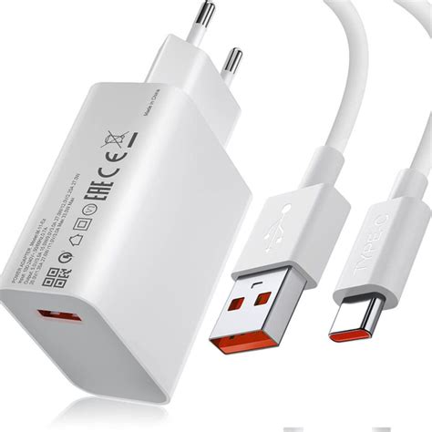 Зарядная станция для мобильных устройств mi 33w_USB Type-C, 33 Вт ...