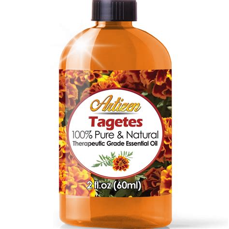 2oz Artizen Tagetes Essential Oil 100 Pure Natural UNDILUTED