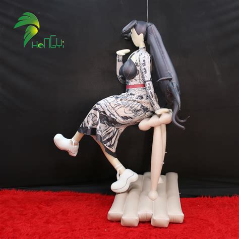 So Charming Design Hongyi Inflatable Anime Girl Custom Inflatable Doll