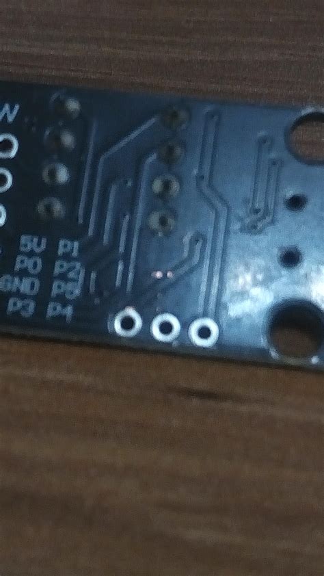 exposed copper tracing  pcb soldering