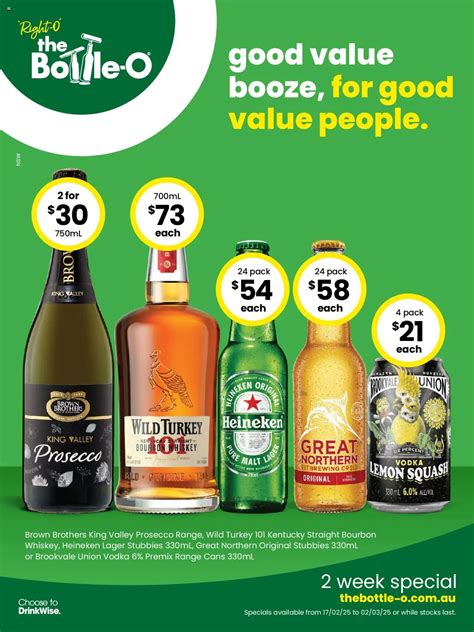 The Bottle O Weekly Catalogue From 17022025 🛍️