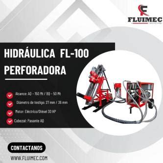 Perforadora Hidraulica Fl Para Trabajos Enterreno Rocoso Trujillo