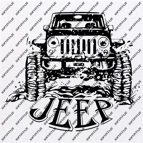 Jeep American Jeep Svg Files American Terrain Svg Design Original