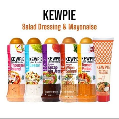 Jual Kewpie Salad Dressing And Mayonaise Wijen Sangrai Mayonaise