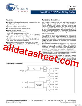 Cy Sxc Datasheet Pdf Cypress Semiconductor