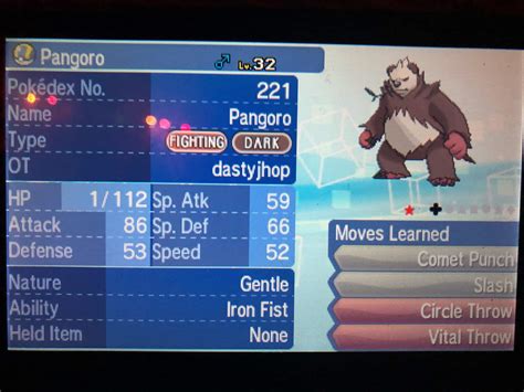 Shiny Pangoro! | Shiny Pokemon Amino Amino