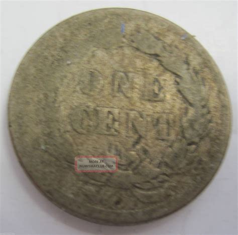 1859 Indian Head Cent Penny Coin (130d)