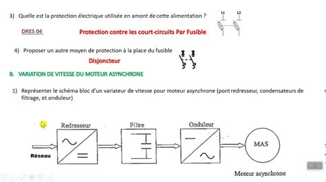 exercice corrigé variateur de vitesse pdf