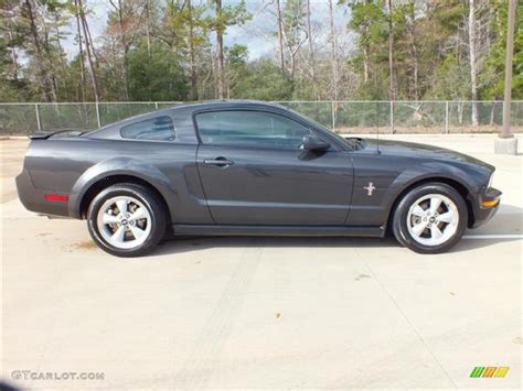 Alloy Metallic 2008 Ford Mustang V6 Deluxe Coupe Exterior Photo