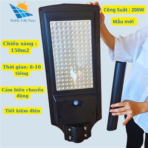 Đèn Năng Lượng Mặt Trời Liền Thể Mayorwolf 200w