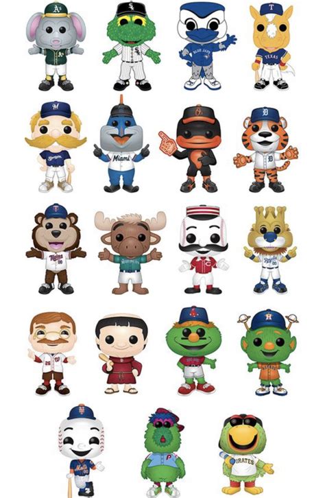 MLB Mascots Funko Pops – M3 Toys