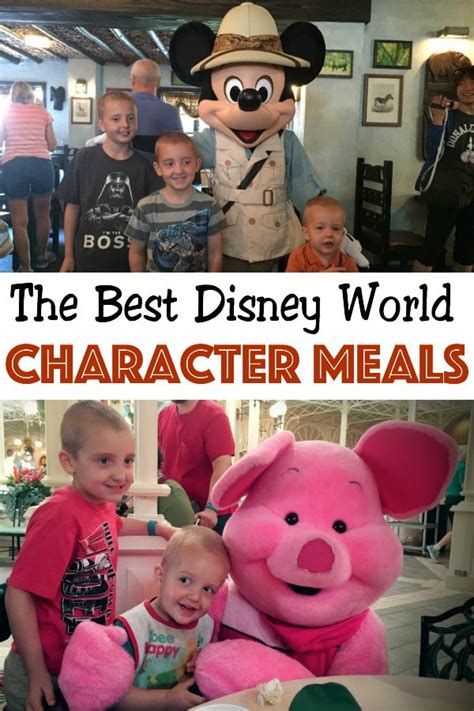 The Best Disney World Character Meals The Mommy Mouse Clubhouse