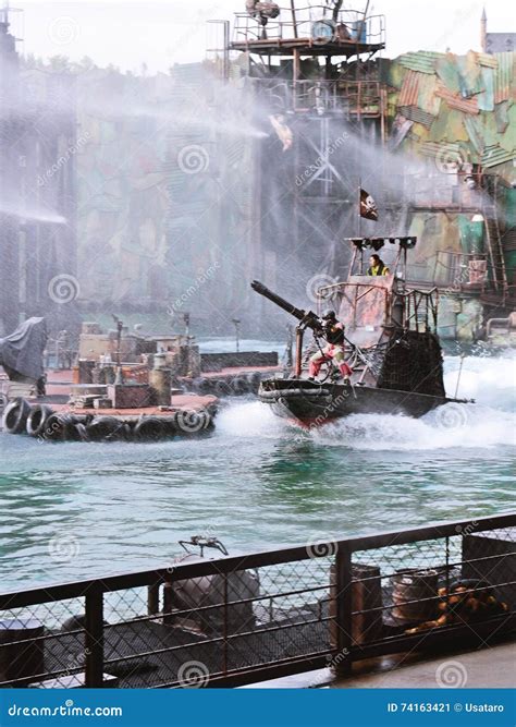 Waterworld is a Live Sea Spectacular Attraction Editorial Photo - Image of scenic, entertainment