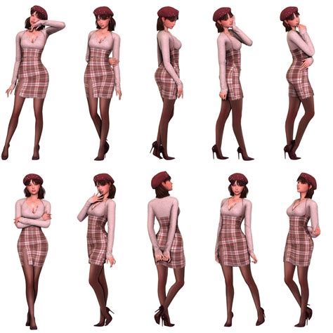 Acha Female Poses In Game Cas Screenshots The Sims Mods