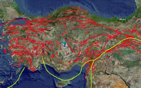 Diri Fay Hatt Haritas G Ncellendi Te En Tehlikeli Faylar N Ge Ti I