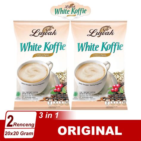 Kopi Luwak White Koffie Original Renceng Pcs Gr Kopi