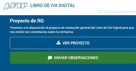 Cómo quiere AFIP que sea el Libro de IVA Digital