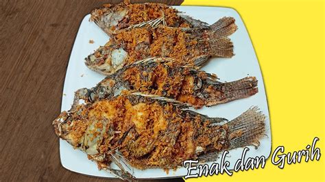 Resep Ikan Nila Goreng Bumbu Kuning Mantap Banget Rempahnya Youtube