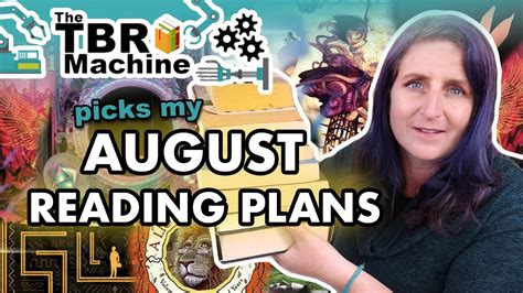 August Reading Plans The Tbr Machine Picks My Tbr Youtube