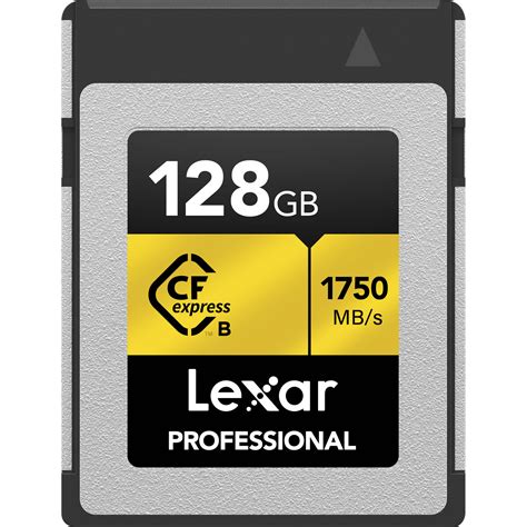 Lexar 128GB Professional CFexpress Type-B Memory LCFX10-128CRBNA
