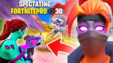 I Spectated The Best Pro Player In Fortnite Solos Youtube