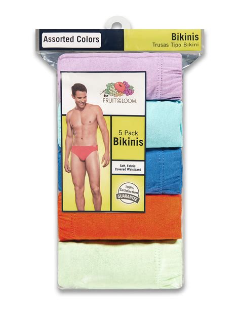 Clothing Fruit Of The Loom Mens Bikini Briefs Pack Of 5 Clothing Shoes Jewelry Men
