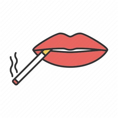 Lips Smoking Clipart Lipstutorial Org