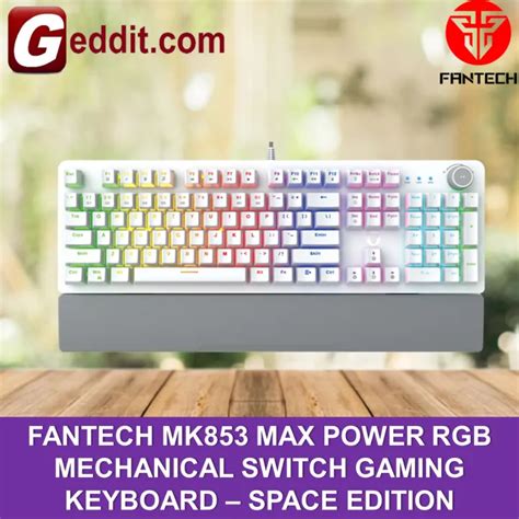 FANTECH MK853 MAX POWER RGB MECHANICAL SWITCH GAMING KEYBOARD KB96