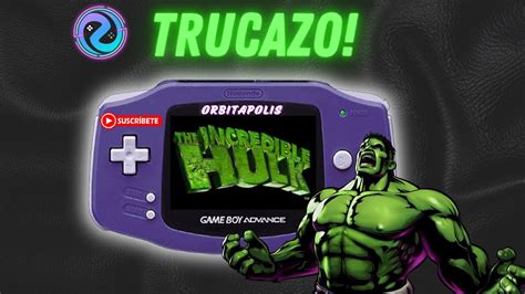 The Incredible Hulk Gba Truco Saltar Fase Game Boy Advance