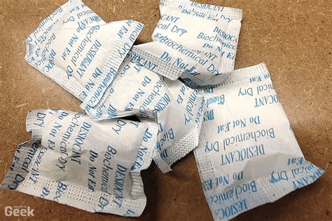 Pourquoi Faut Il Garder Les Sachets De Silica Gel”