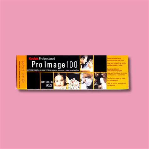 Kodak Pro Image 100 35mm 36exp Film Pack Of 5