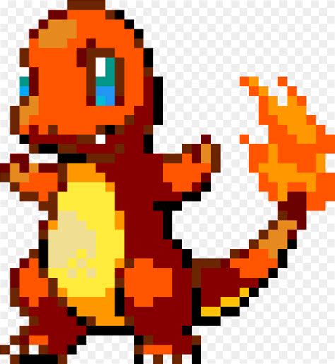 Charmander Pikachu Pok Mon Pixel Art Pikachu Charmander Pixel Art