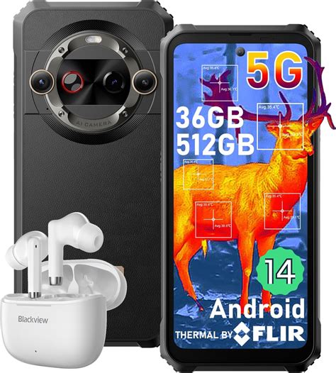 Amazon Blackview BL9000 Pro 5G Rugged Smartphone Unlocked FLIR