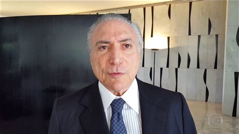 Temer Fala Sobre A Redu O Do N Mero De Minist Rios Em Eventual Governo