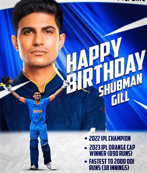 Celebrating Shubman Gills 25th Birthday Wishes And Stunning Photos Of