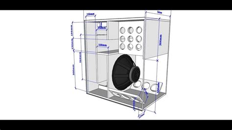 Plan 18 Tapped Horn Hybrid 3 Youtube