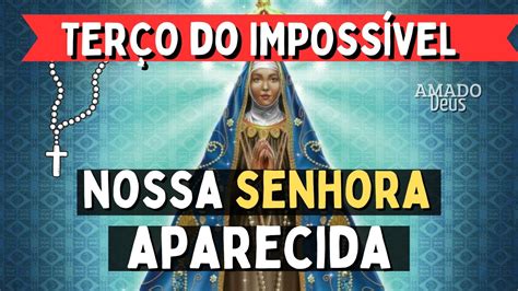 Ter O Do Imposs Vel Nossa Senhora Aparecida Amado Deus Momento