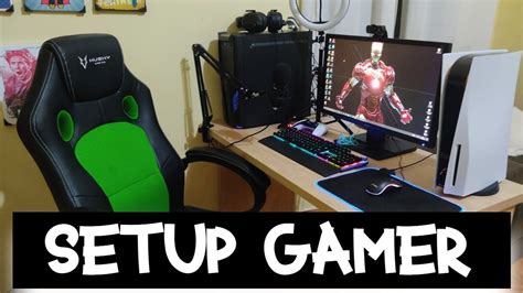 MONTEI MEU SETUP GAMER GASTANDO POUCO PC GAMER DE 1500 REAIS PS5