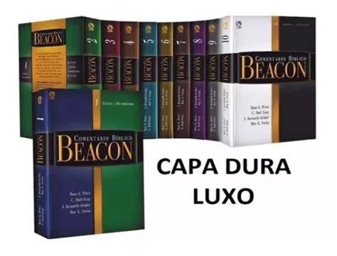 Coment Rio B Blico Beacon Antigo Novo Testamento Volumes Frete Gr Tis