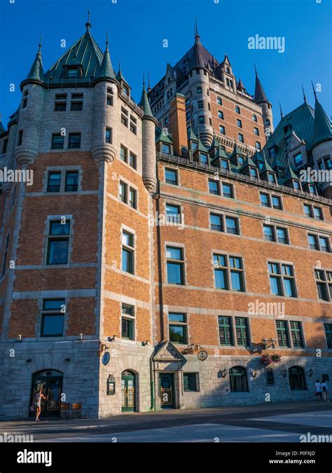 Fairmont Chateau Frontenac Hi Res Stock Photography And Images Alamy