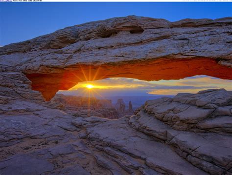 Pic Park National Island Canyonlands Mesa Sky Utah Arch