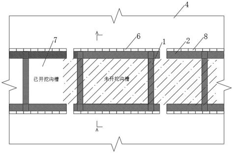 一种软弱地层沟槽开挖支护的施工方法与流程